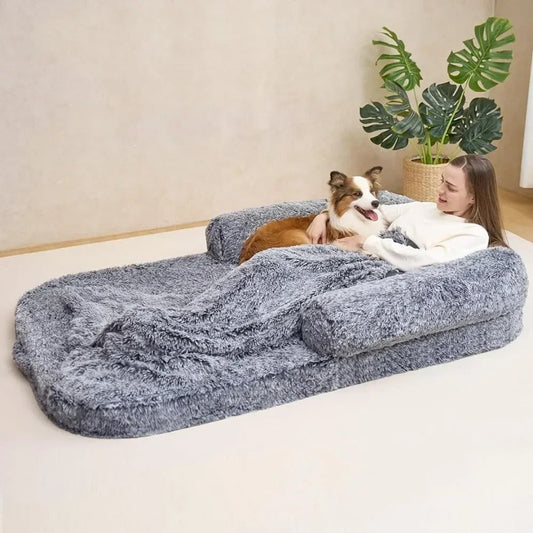 Dog & Owner Snuggle Bed