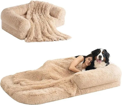 Dog & Owner Snuggle Bed